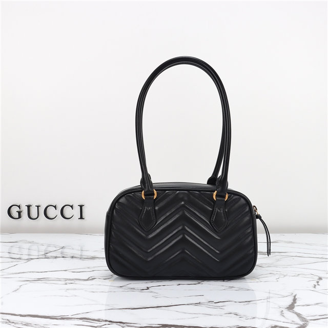 GG Marmont Small Top Handle Bag 795199 Black-3.jpg