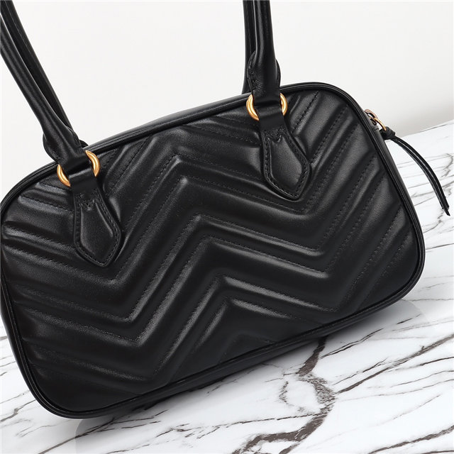 GG Marmont Small Top Handle Bag 795199 Black-7.jpg