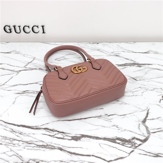 GG Marmont Small Top Handle Bag 795199 Dusty rose-4.jpg
