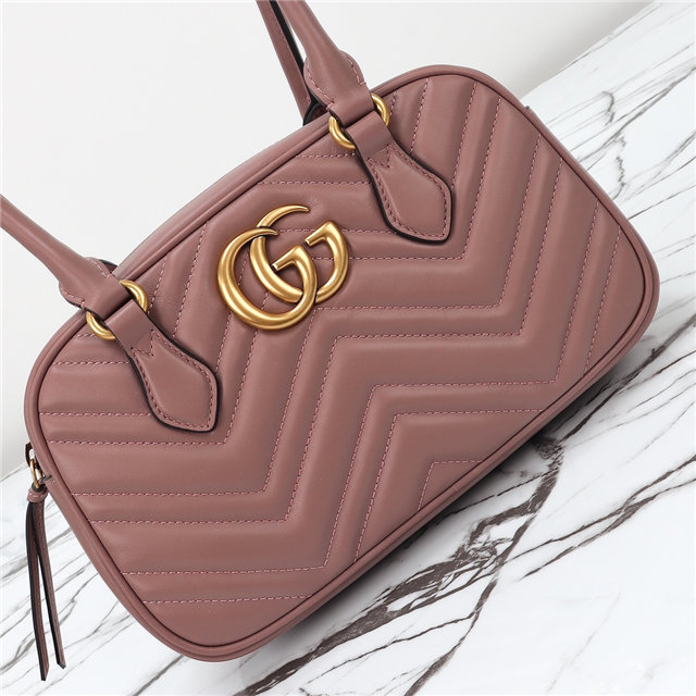 GG Marmont Small Top Handle Bag 795199 Dusty rose-5.jpg