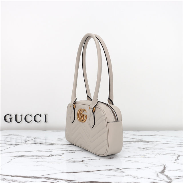 GG Marmont Small Top Handle Bag 795199 Light grey-2.jpg