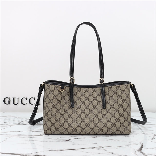 GG Emblem Small Tote Bag 815214 Black-1.jpg