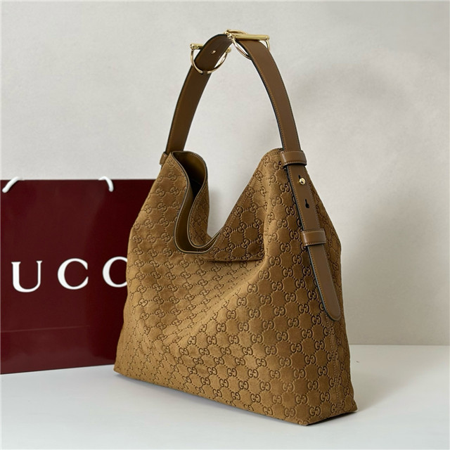 Beatrix Large Tote Bag 850546 Brown Embossed GG Suede-2.jpg