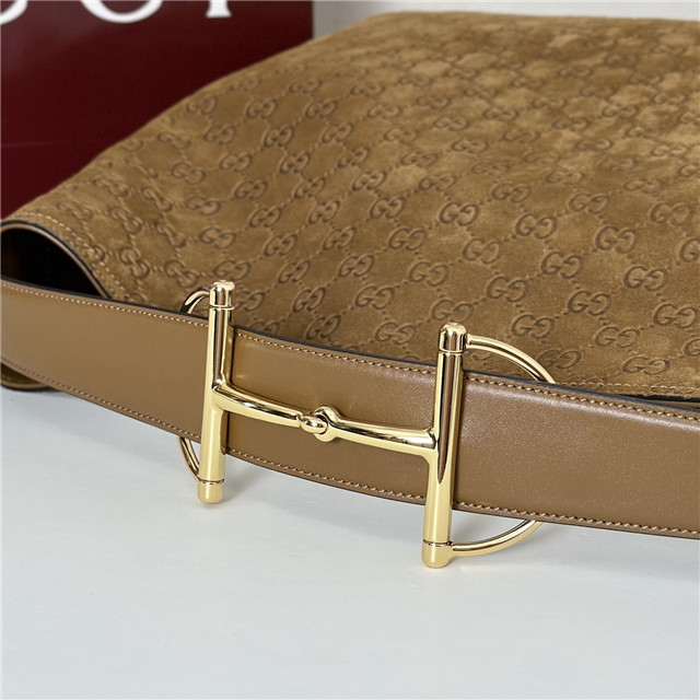 Beatrix Large Tote Bag 850546 Brown Embossed GG Suede-5.jpg