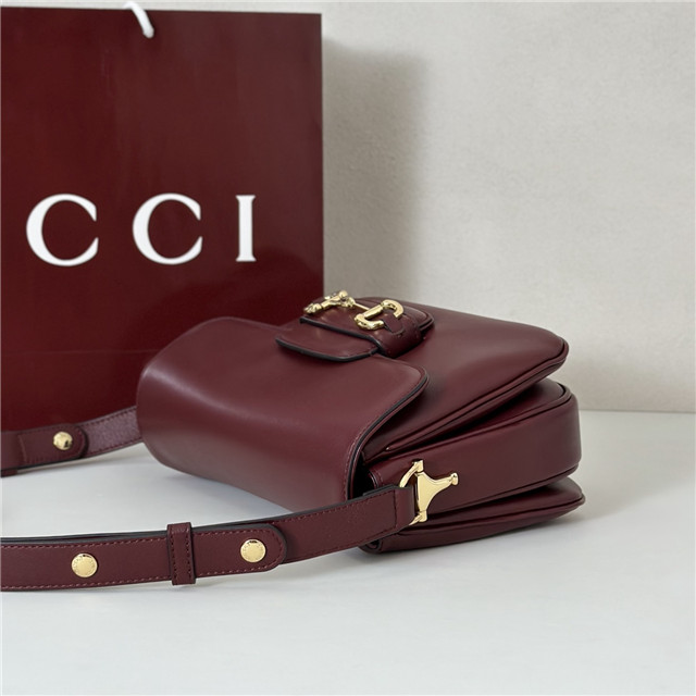 Gucci Horsebit 1955 Aura Small Shoulder Bag 847063 Red-5.jpg