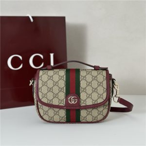 Ophidia Small Top Handle Bag 836843 Red-1.jpg