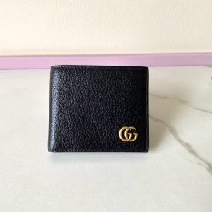 Gucci Marmont Bi-fold Card Case Wallet 428726-1