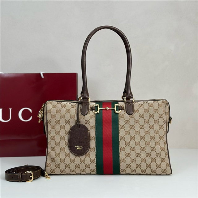 Gucci Borsetto Large Boston Bag 866734 Canvas