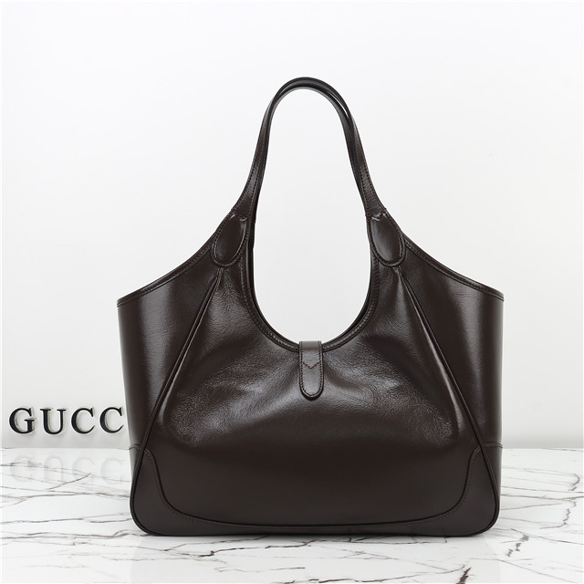 Mercato Medium Tote Bag 866645 Dark Brown Leather-4.jpg