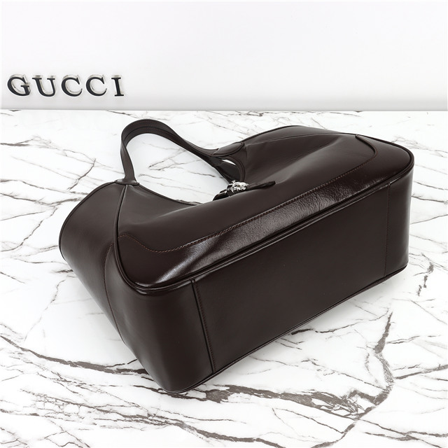 Mercato Medium Tote Bag 866645 Dark Brown Leather-5.jpg