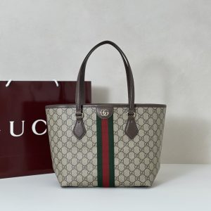 The Gucci Ophidia GG Canvas Tote Bag Medium - 836831