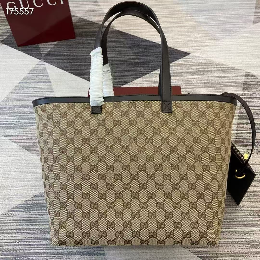 Gucci Beige and Blue Totissima Medium Tote Bag - 788203 - Image 3