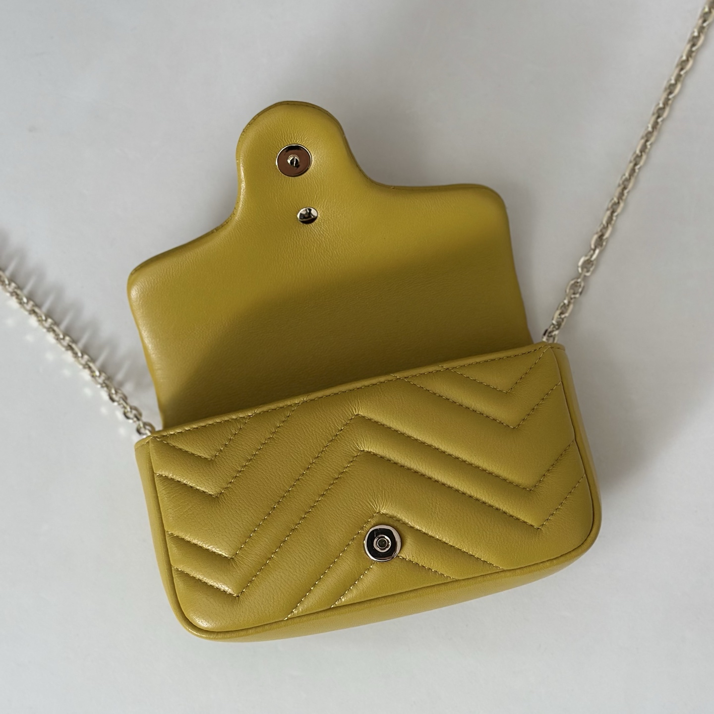 Gucci GG Marmont Mini Bag Yellow - 841290 - Image 6