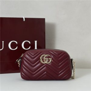 GG Marmont Small Camera Bag 855273 Rosso Ancora Red-1.jpg