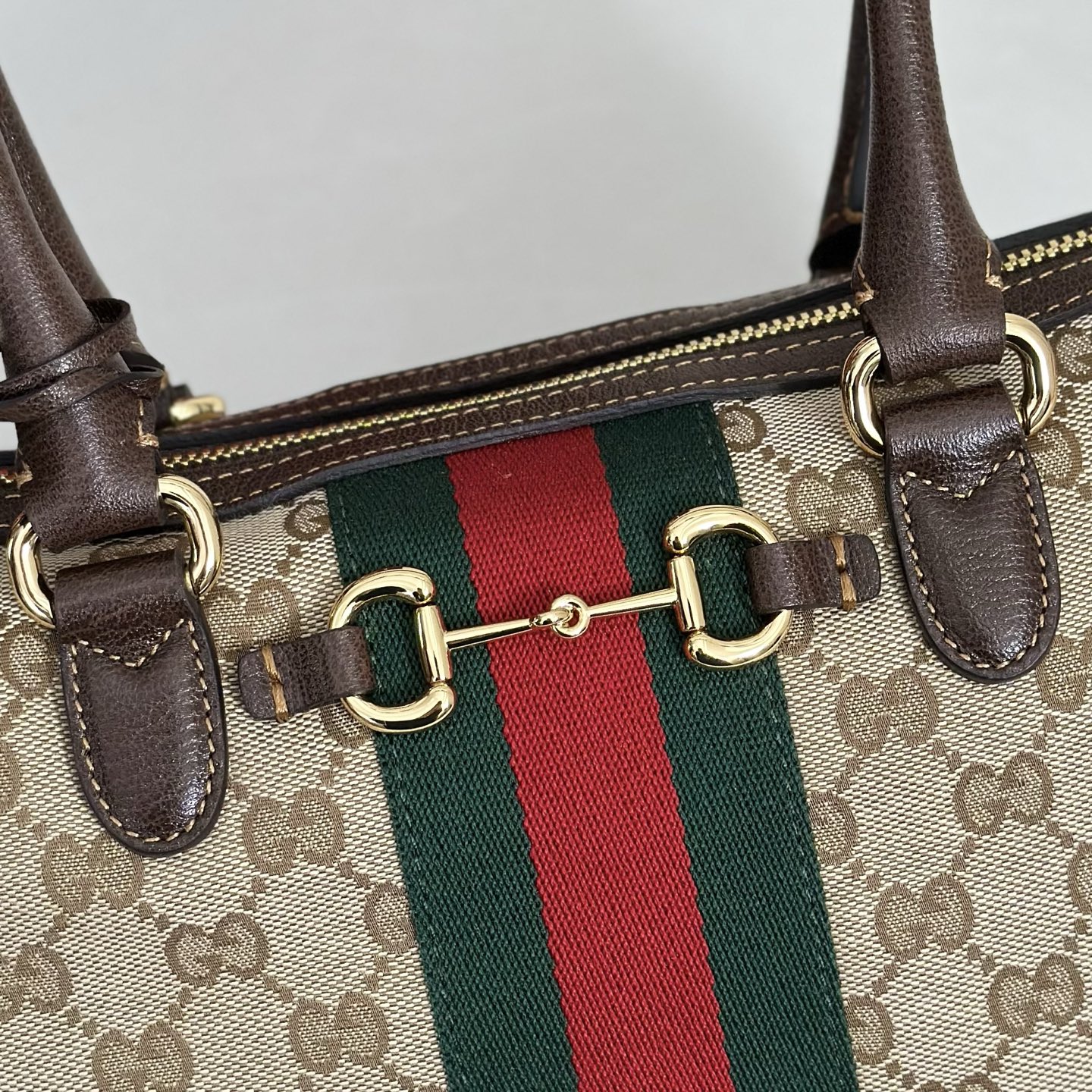 Gucci Borsetto Medium Boston Canvas Bag – 866732 - Image 7