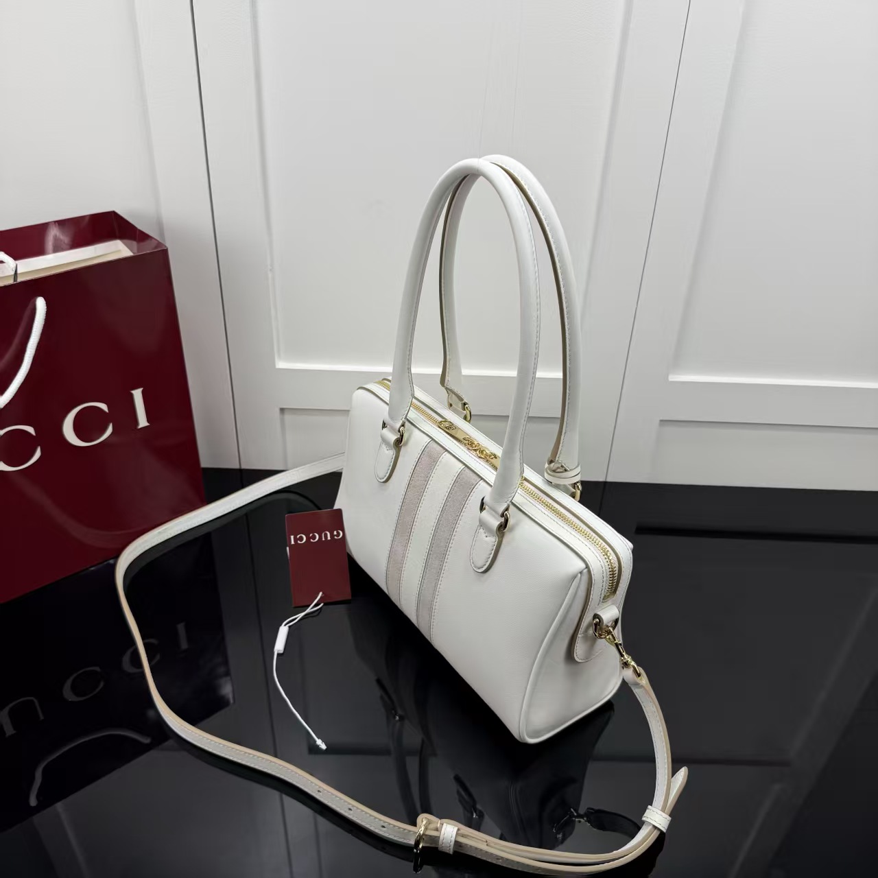 Gucci Borsetto Medium Boston Bag - Image 3