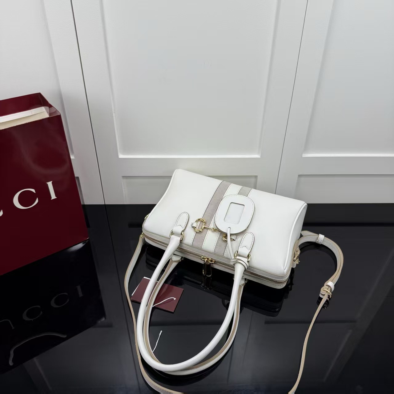Gucci Borsetto Medium Boston Bag - Image 4